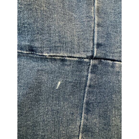 Active USA Denim Jean V-neck Dress - Picture 8 of 9